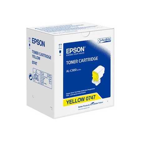Epson oryginalny toner C13S050747, yellow, 8800s