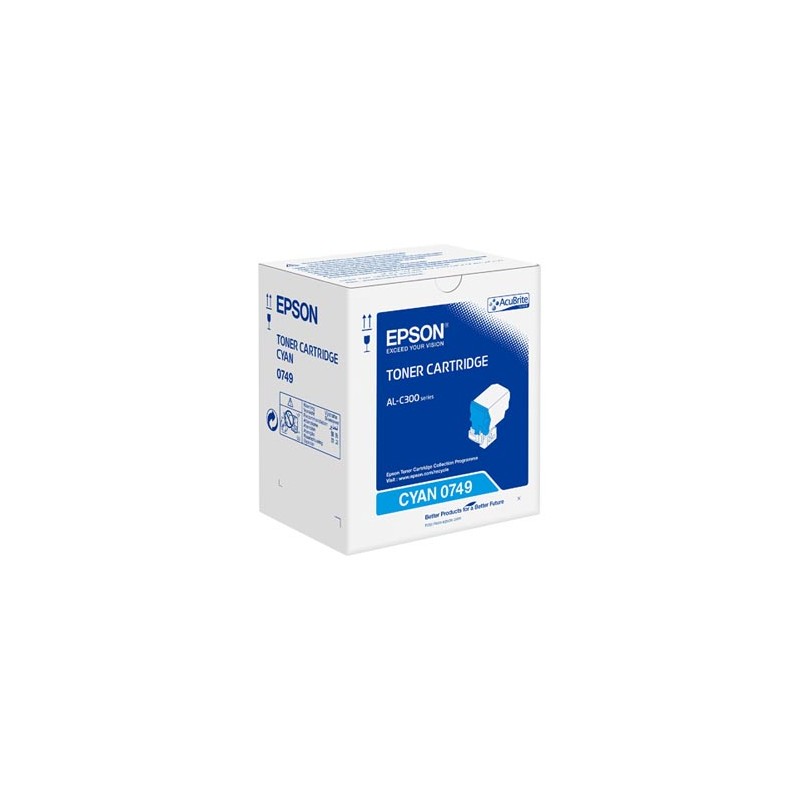 Epson oryginalny toner C13S050749, cyan, 8800s