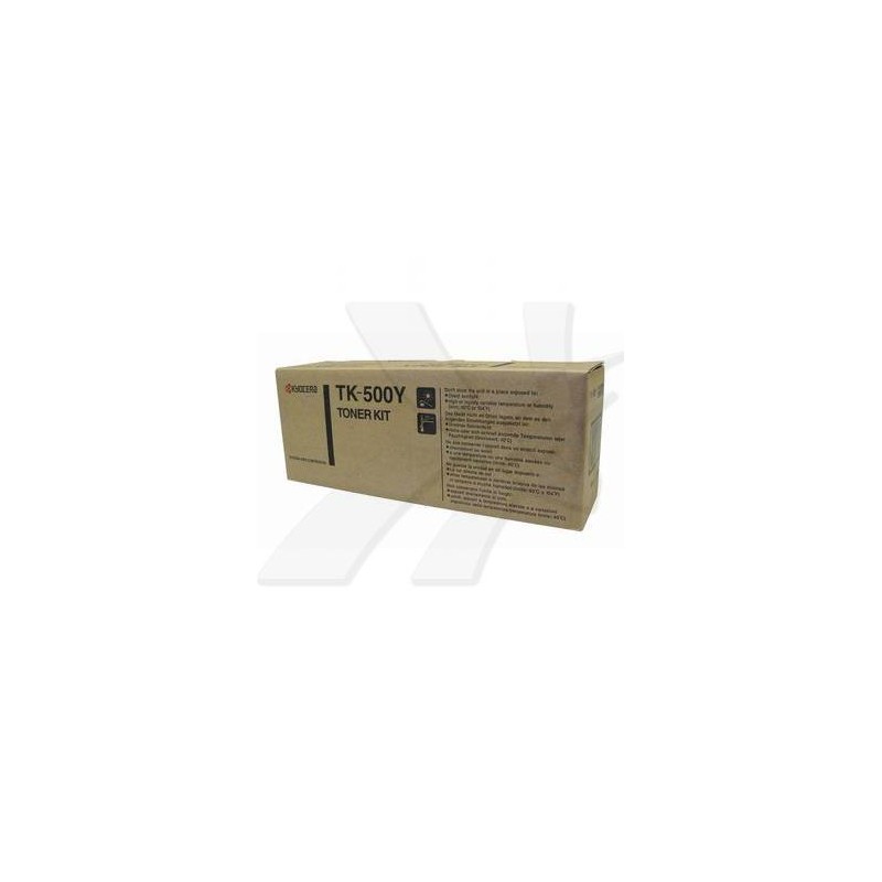 Kyocera oryginalny toner TK500Y, 370PD3KW, yellow, 8000s