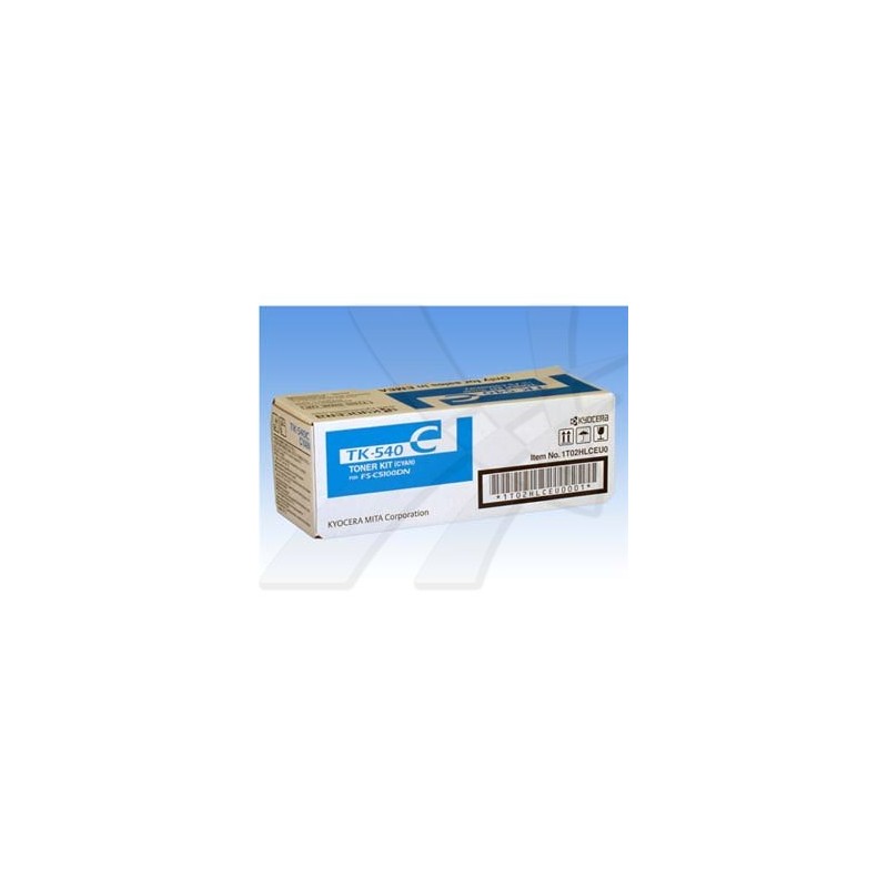 Kyocera oryginalny toner TK540C, 0T2HLCEU, cyan, 4000s