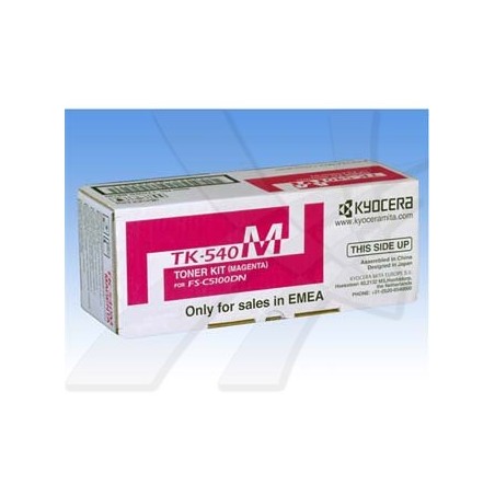 Kyocera oryginalny toner TK540M, 0T2HLBEU, magenta, 4000s