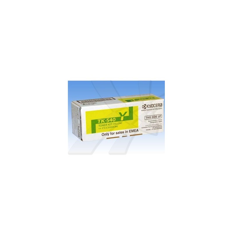Kyocera oryginalny toner TK540Y, 0T2HLAEU, yellow, 4000s