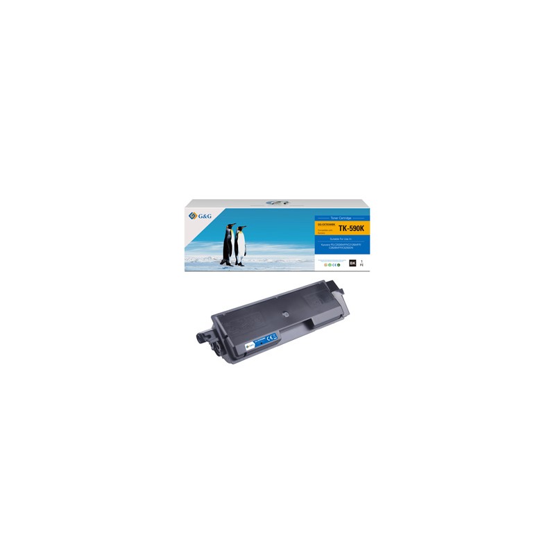 G&G kompatybilny toner z Kyocera TK590K, NT-CKTK590BK, black, 7000s
