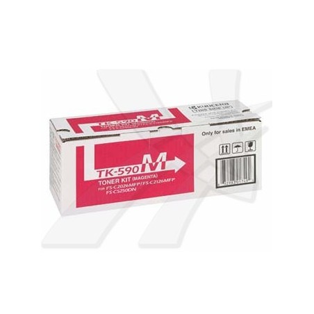 Kyocera oryginalny toner TK590M, 1T02KVBNL0, magenta, 5000s