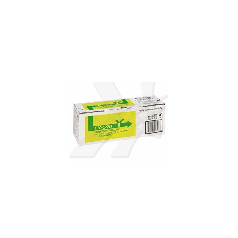 Kyocera oryginalny toner TK590Y, 1T02KVANL0, yellow, 5000s
