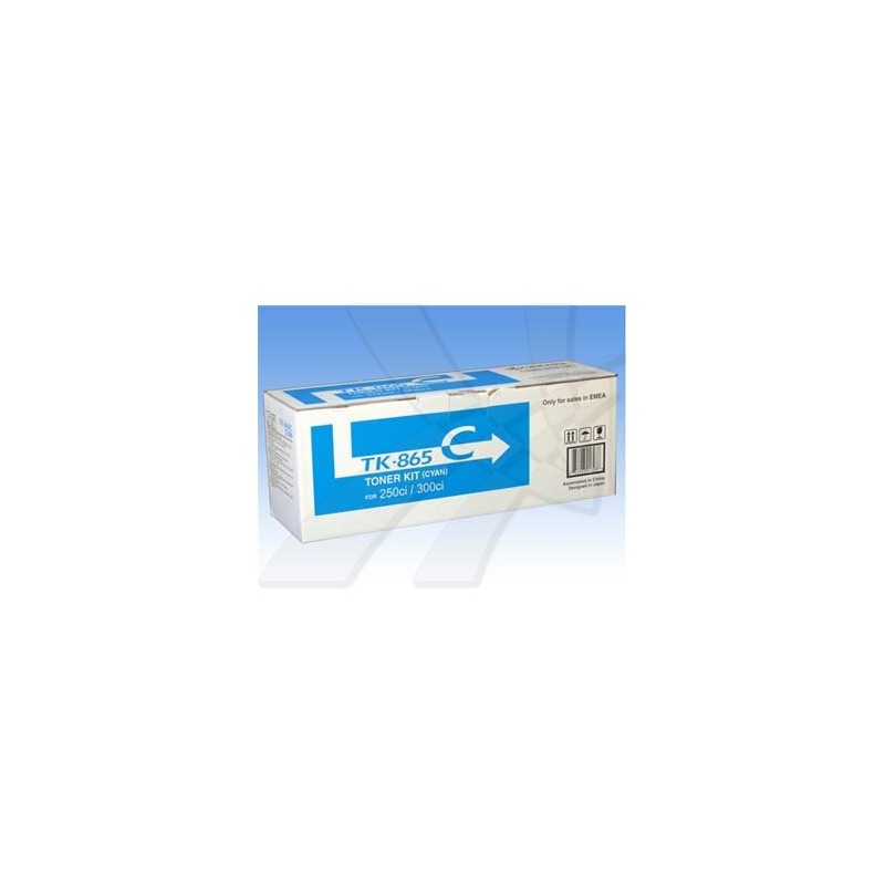 Kyocera oryginalny toner TK865C, 1T02JZCEU0, cyan, 12000s