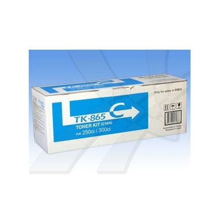 Kyocera oryginalny toner TK865C, 1T02JZCEU0, cyan, 12000s