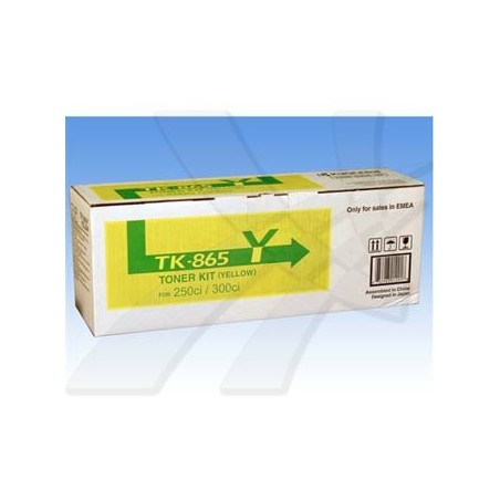Kyocera oryginalny toner TK865Y, 1T02JZAEU0, yellow, 12000s