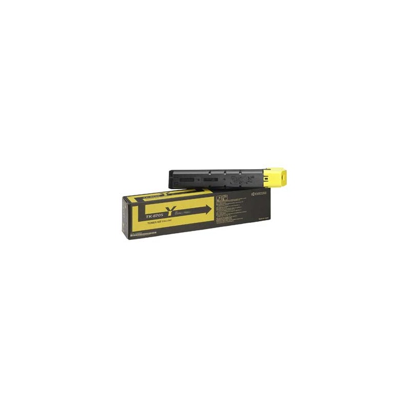 Kyocera oryginalny toner TK8705Y, 1T02K9ANL0, yellow, 30000s