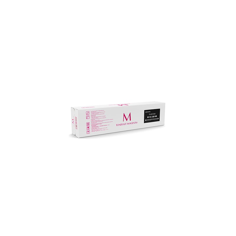 Kyocera oryginalny toner TK8725M, 1T02NHBNL0, magenta, 30000s