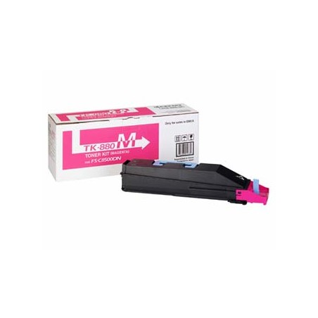 Kyocera oryginalny toner TK880M, 1T02KABNL0, magenta, 18000s