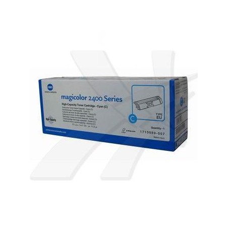 Konica Minolta oryginalny toner A00W332, 1710-5890-07, cyan, 4500s