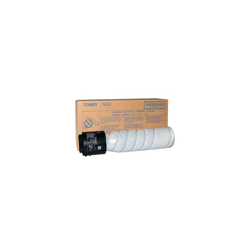 Konica Minolta oryginalny toner TN118, A3VW050, A3VW051, black, 24000 (2x12000)s, 2x281,5g