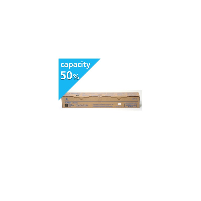 Konica Minolta oryginalny toner TN321K, A33K15G, black, 13500s, Połowa pojemności