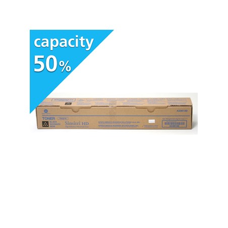 Konica Minolta oryginalny toner TN321K, A33K15G, black, 13500s, Połowa pojemności
