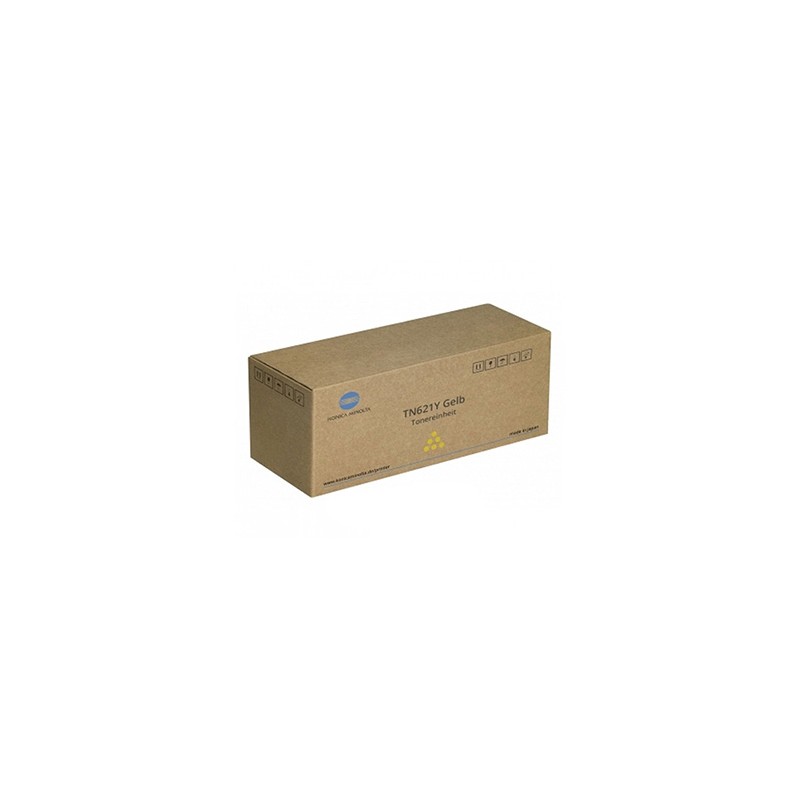 Konica Minolta oryginalny toner A3VX252, TN621Y, yellow, 63000s