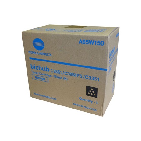 Konica Minolta oryginalny toner A95W150, TNP-49K, black, 13000s