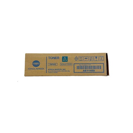 Konica Minolta oryginalny toner AE1Y450, TNP-92C, cyan, 4000s