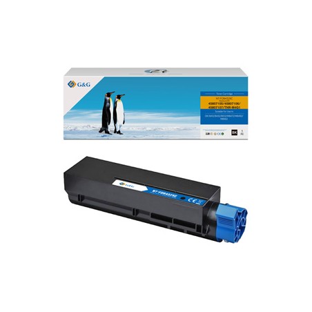 G&G kompatybilny toner z OKI 45807106, NT-FOB432XC, black, 7000s