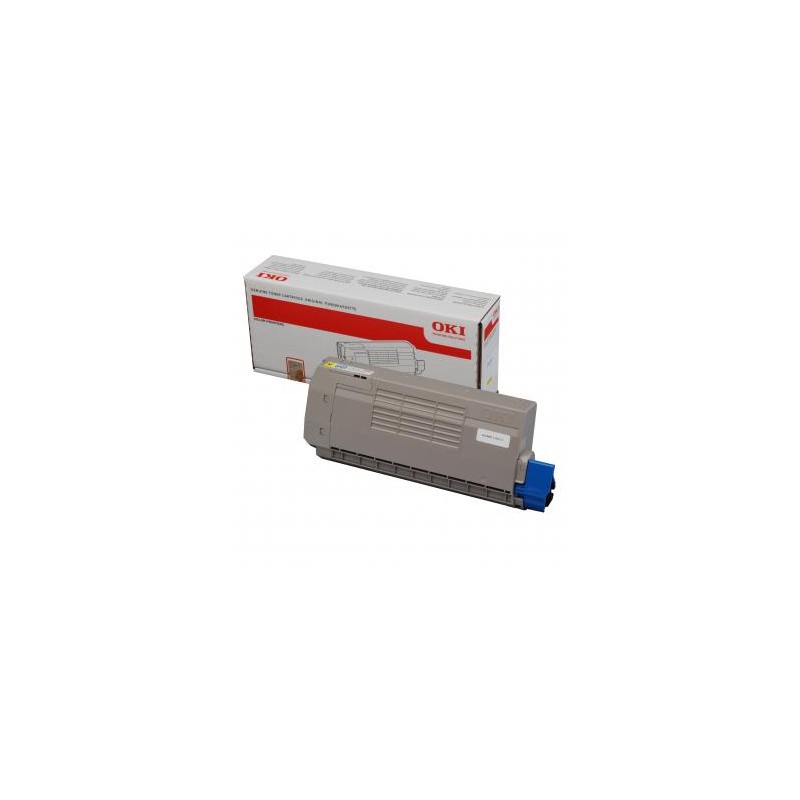 OKI oryginalny toner 44318605, yellow, 11500s