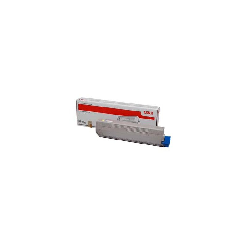 OKI oryginalny toner 44844613, yellow, 7300s