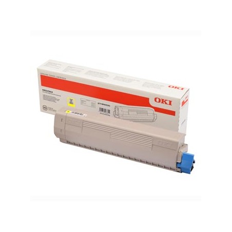 OKI oryginalny toner 46443101, yellow, 10000s, high capacity