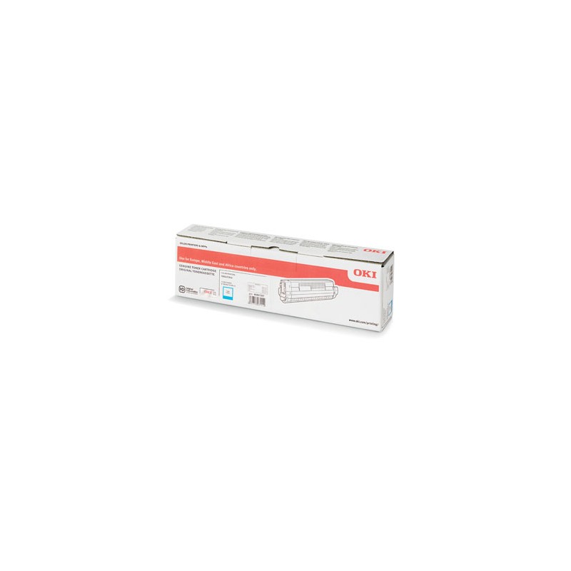 OKI oryginalny toner 46861307, cyan, 10000s