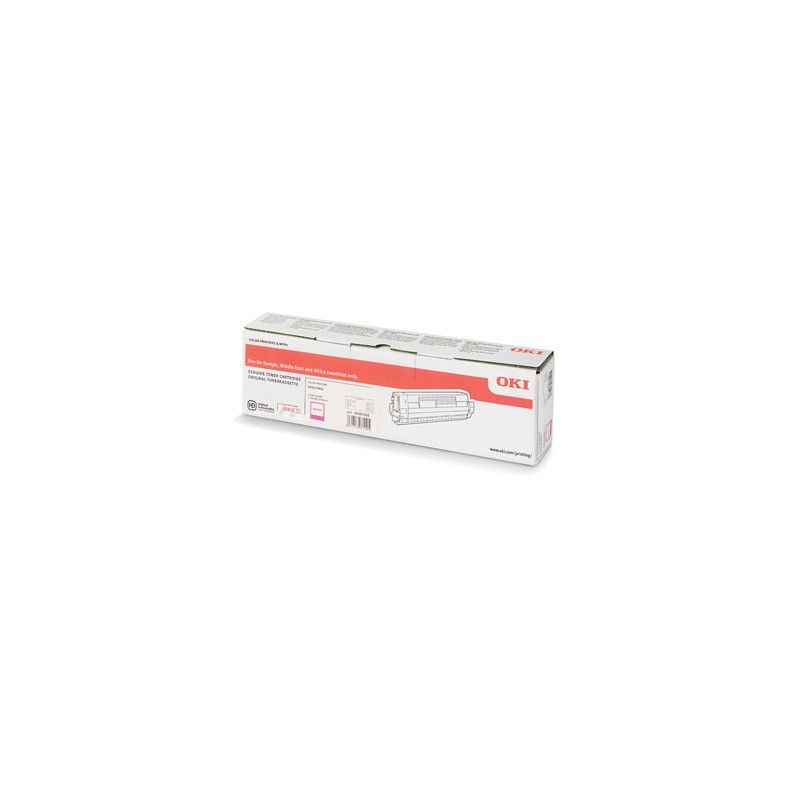 OKI oryginalny toner 46861306, magenta, 10000s