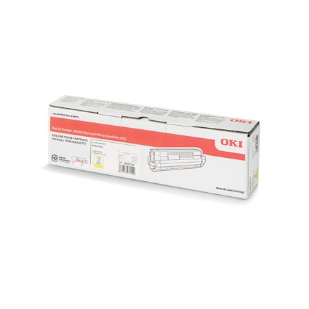 OKI oryginalny toner 46861305, yellow, 10000s