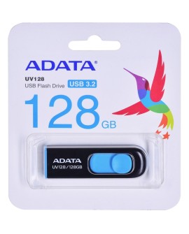 ADATA DashDrive UV128 128GB USB3.0 Black-Blue