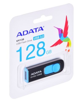 ADATA DashDrive UV128 128GB USB3.0 Black-Blue
