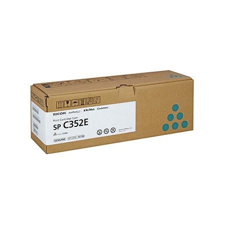 Ricoh oryginalny toner 407384, 408216, cyan, 9000s