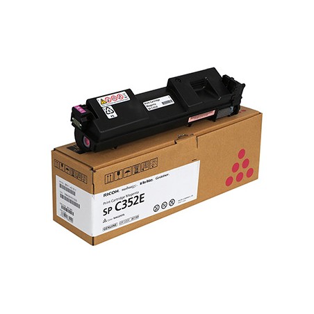 Ricoh oryginalny toner 408217, 407385, magenta, 9000s
