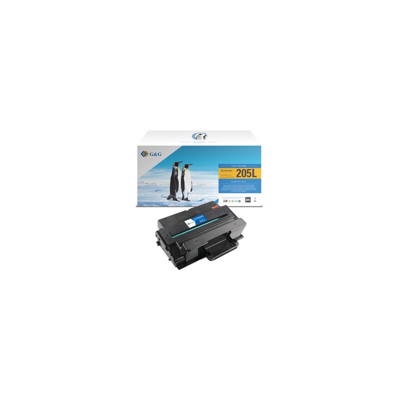 G&G kompatybilny toner z Samsung MLT-D205, NT-PS3310XC(D205L), black, 5000s