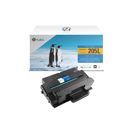 G&G kompatybilny toner z Samsung MLT-D205, NT-PS3310XC(D205L), black, 5000s