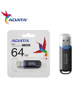 ADATA FLASHDRIVE C906 64GB USB 2.0 BLACK