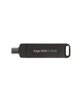 Patriot Rage R550 512GB Dual USB A+C, Alu, 100MBs