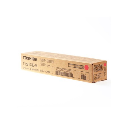 Toshiba oryginalny toner T281CEM, 6AK00000047, magenta, 10000s