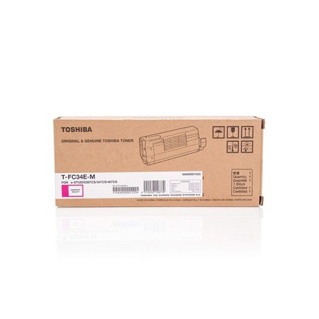 Toshiba oryginalny toner T-FC34EM, 6A000001533, 6A000001811, magenta, 11500s