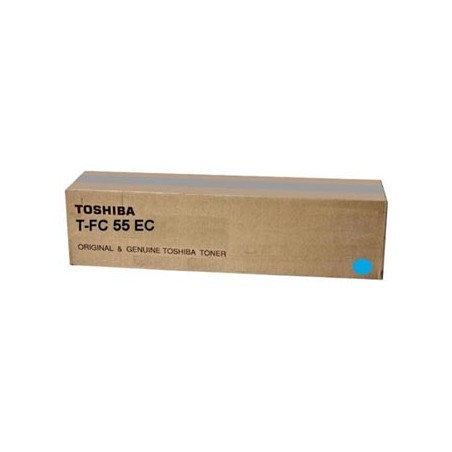 Toshiba oryginalny toner TFC55EC, 6AG00002318, cyan, 26500s