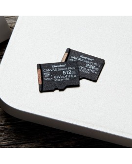 Karta pamięci z adapterem Kingston Canvas Select Plus SDCS2/256GB (256GB Class 10, Class U1, V30 + adapter)