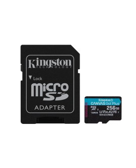 KINGSTON microSDXC Canvas Go Plus 256GB + adapter