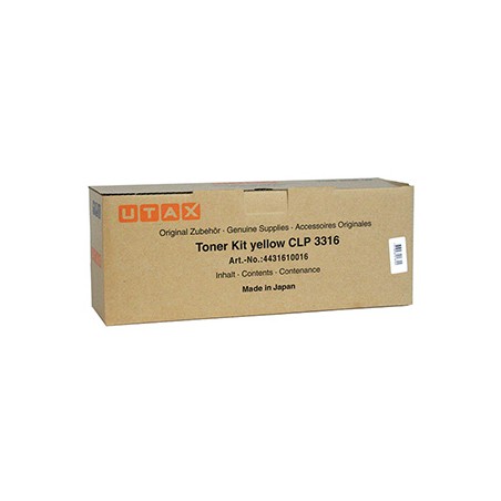 Utax oryginalny toner 4431610016, yellow, 4000s