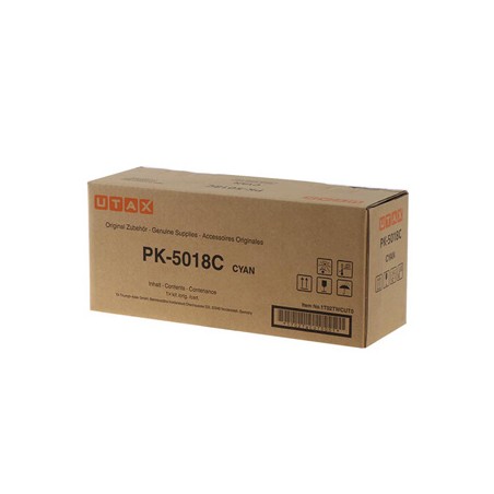 Utax oryginalny toner 1T02TWCUT0, PK-5018C, cyan, 11000s