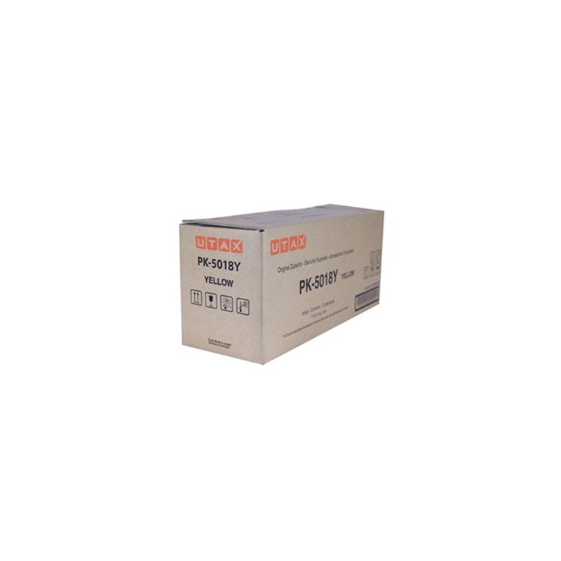 Utax oryginalny toner 1T02TWAUT0, PK-5018Y, yellow, 11000s