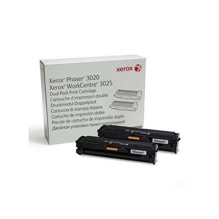 Xerox oryginalny toner 106R03048, black, dual pack