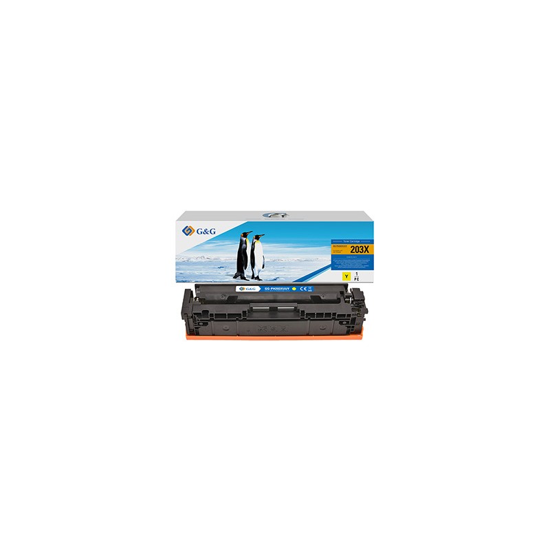 G&G kompatybilny toner z Canon 045HY/054HY, NT-PH203XUUY, yellow, 2200s