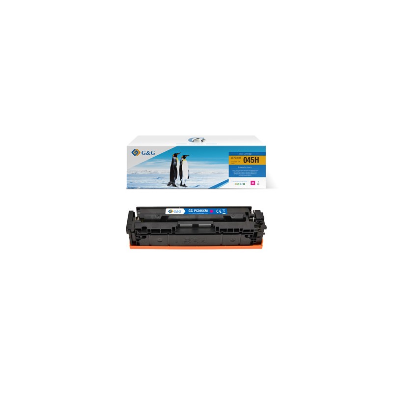G&G kompatybilny toner z Canon 045HM, NT-PC045XM, magenta, 2200s, EOL