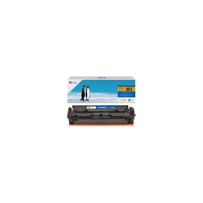 G&G kompatybilny toner z Canon 054C, NT-PC054C, cyan, 1200s