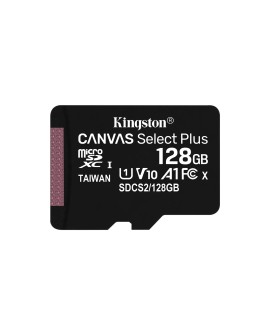 Karta pamięci Kingston Canvas Select Plus SDCS2/128GBSP (128GB Class 10, Class A1 Karta pamięci)